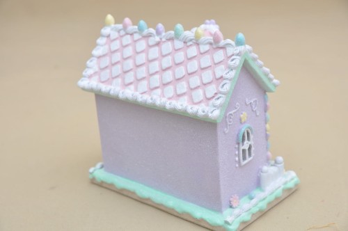 VB0061 DOMEK PASTEL POLIRESING LED BROKAT H 21*23