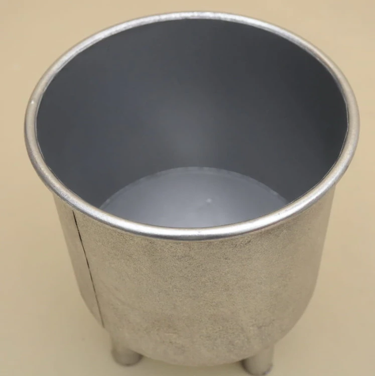 TG0249-1 OSŁONKA METALOWA SREBRNA H34*26