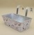 802396 OSŁONKA METAL OCYNK KWIATY H 13*18.5*36.5CM