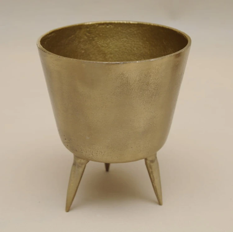 253502 DONICA OSŁONKA METAL ZŁOTA WYS.21*18 CM