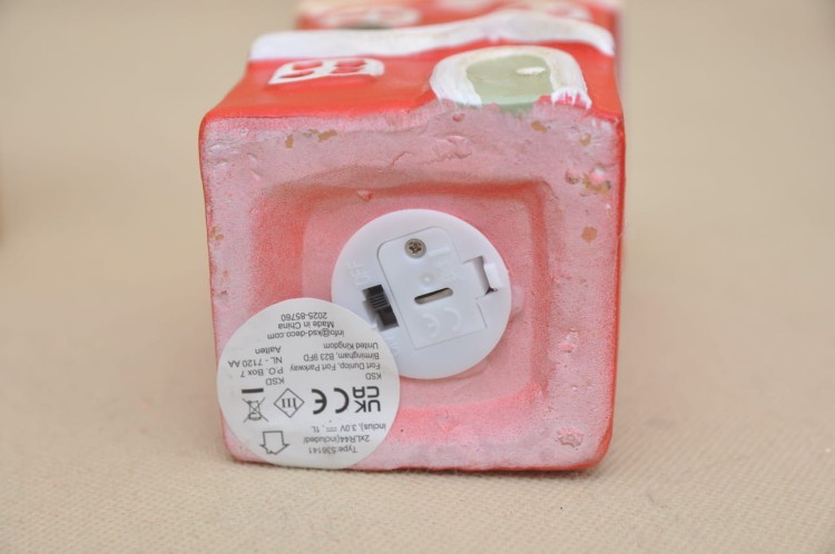 536141 DOMEK CERAMIKA LED H 18*9 CM