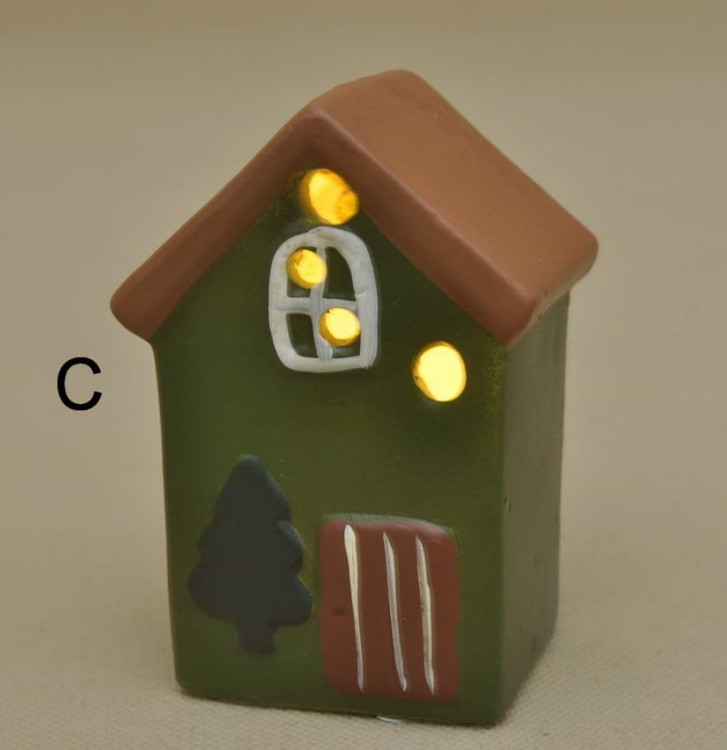 536145 DOMEK CERAMIKA LED H 12*8 CM