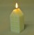487522 ŚWIECZKA LED DOMEK WOSK 2*AAA H14,8*6CM