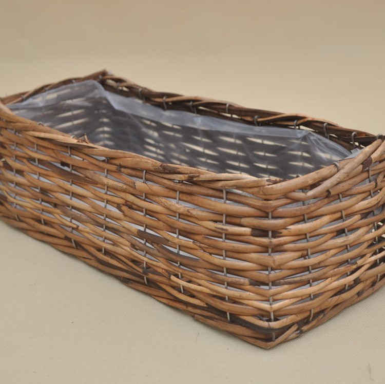 TRE25ND048-2 OSŁONKA WIKLINA DUŻA BRĄZ H13*43*18CM
