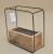 BJ2024WD-312 OSŁONKA DREWNO/METAL H25*25CM