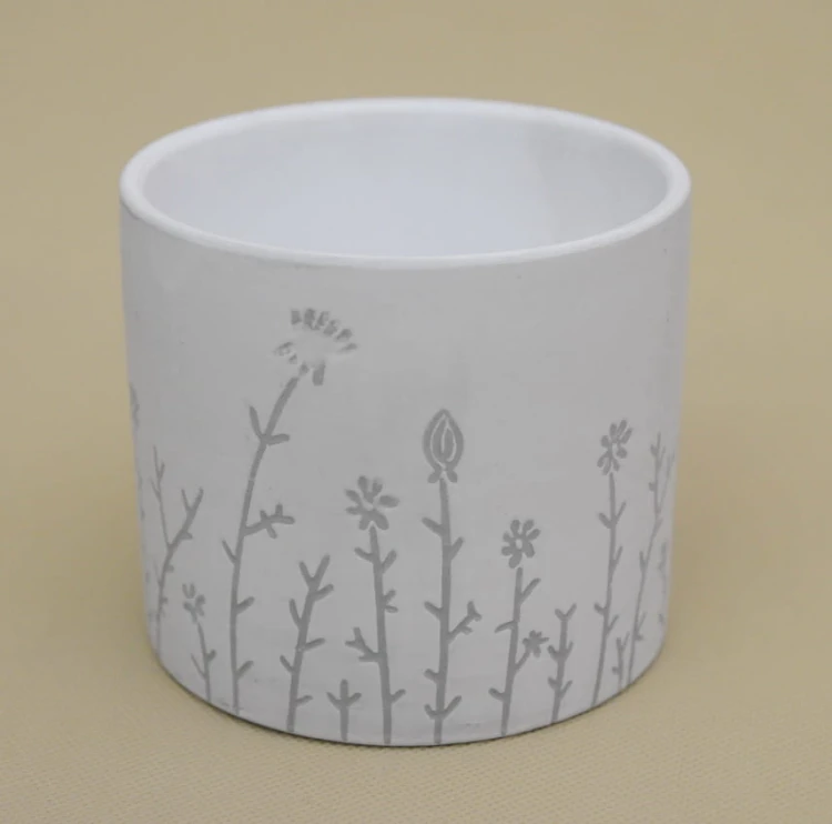 066001520 OSŁONKA BIAŁA BETONOWA H10*12 CM