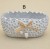 OZW01189 OSŁONKA BETON SZARA BIELONA H 7*9*14 CM