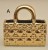 TD00681 OSŁONKA TOREBKA CERAMICZNA MIX H18*18CM