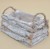 XP240239 OSŁONKA KORA SZARA BIELONA H12*23*12CM