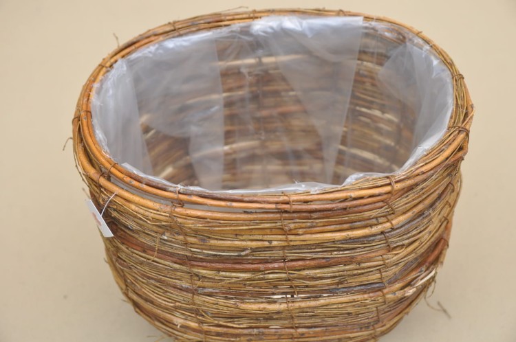HY2310032-3 OSŁONKA BRZOZA BRĄZ H 24*22*30 CM