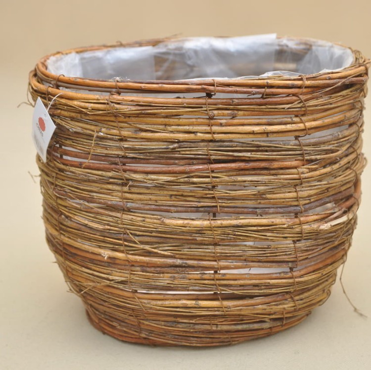 HY2310032-3 OSŁONKA BRZOZA BRĄZ H 24*22*30 CM