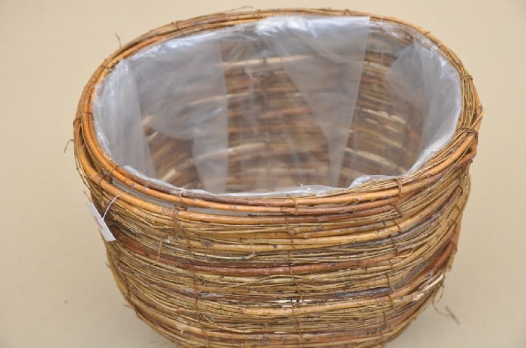 HY2310032-3 OSŁONKA BRZOZA BRĄZ H 24*22*30 CM