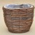 HY2310032-2 OSŁONKA BRZOZA BRĄZ H 21*18*25 CM