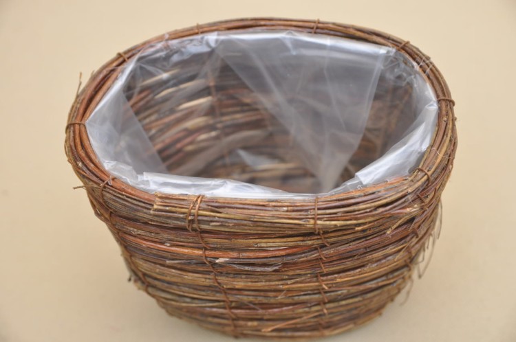 HY2310032-1 OSŁONKA BRZOZA BRĄZ H 17*12*20 CM