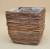 HY2310033-3 OSŁONKA BRZOZA BRĄZ H 25*25*25 CM
