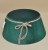 TG61439-3 OSŁONKA POD CHOINKĘ WELUR 56/40/27 CM