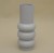 POR10502 WAZON CERAMICZNY SZARY H 35*14 CM