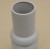 POR10502 WAZON CERAMICZNY SZARY H 35*14 CM