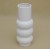 POR10499 WAZON CERAMICZNY BIAŁY H 40*16 CM