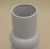 POR10501 WAZON CERAMICZNY SZARY H 40*16 CM