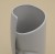 POR10471 WAZON TWARZ CERAMIKA SZARY H 37*14 CM