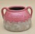 POR10673 WAZON CERAMICZNY NA STARO RÓŻ H 14*20 CM