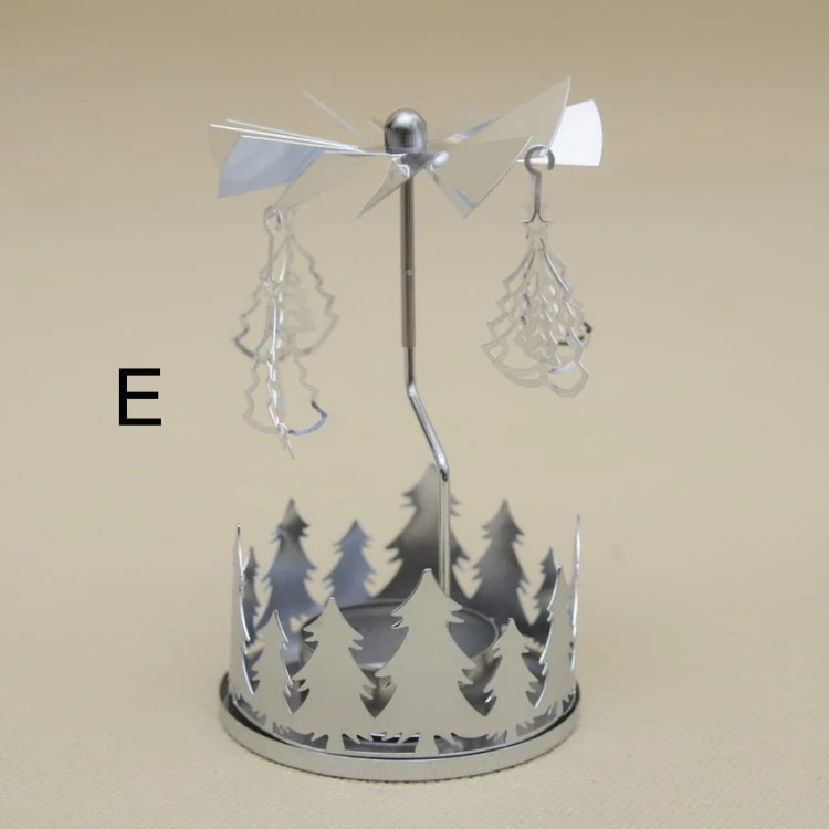 ACC004970 ŚWIECZNIK TEALIGHTS SREBRNY H 13*8 CM