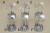 ACC004970 ŚWIECZNIK TEALIGHTS SREBRNY H 13*8 CM