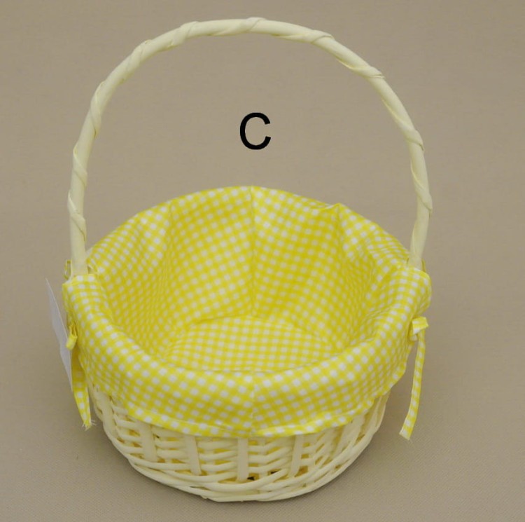 DM2022A001 KOSZ WIKLINA MATERIAŁ MIX H 28*22 CM