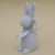 WIPK-3-01430 ZAJĄC JASNY SZARY 15CM FLOCK OP.36