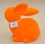WIPK-3-12696 ZAJĄC ORANGE FLOCK PLASTIK H 25*21