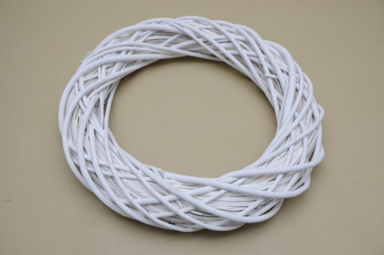 WIANEK-45WH WIANEK BIAŁY RATAN 45 CM