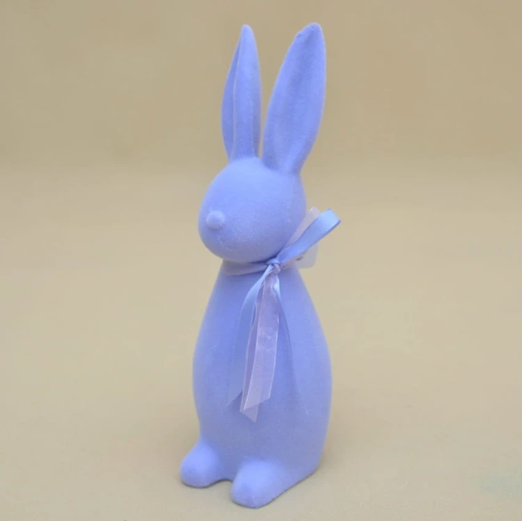 WIPK-3-10812 ZAJĄC LAWENDA 30CM FLOCK PLASTIK