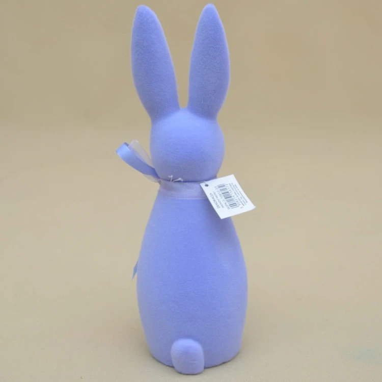 WIPK-3-10812 ZAJĄC LAWENDA 30CM FLOCK PLASTIK