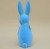 WIPK-3-10809 ZAJĄC NIEBIESKI 30CM FLOCK PLASTIK