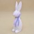 WIPK-3-10810 ZAJĄC LILIOWY 30CM FLOCK PLASTIK