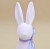WIPK-3-10810 ZAJĄC LILIOWY 30CM FLOCK PLASTIK