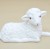 WIPK-3-01238 BARANEK BIAŁY FLOCK PLAS H15*24CM 12S