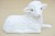 WIPK-3-01238 BARANEK BIAŁY FLOCK PLAS H15*24CM 12S