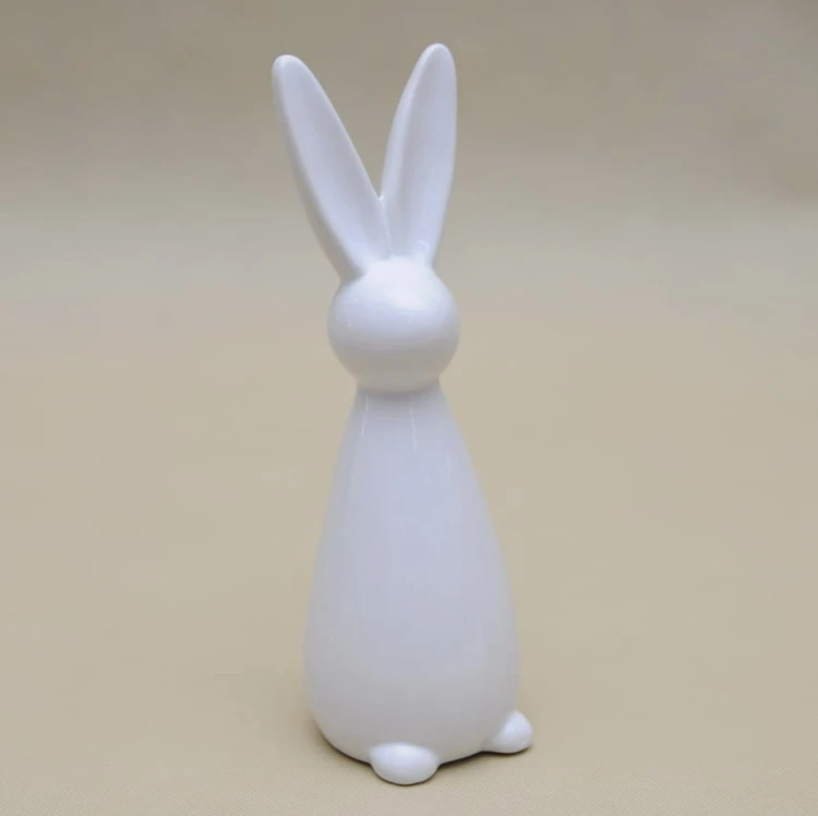 TG45880-1 KRÓLIK CERAMIKA BIAŁY 26 CM