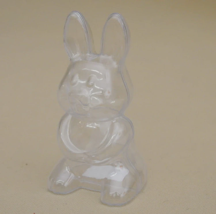 TG66363 KRÓLIK TRANSPARENTNY H16*9 CM