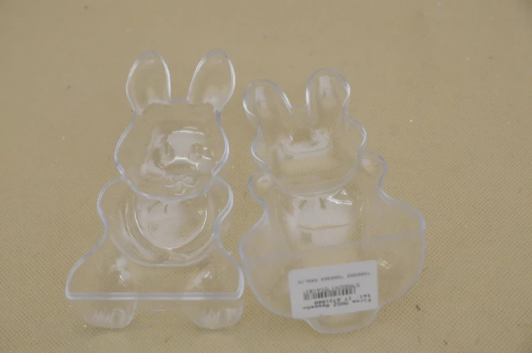 TG66363 KRÓLIK TRANSPARENTNY H16*9 CM