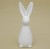 TG45883-1 KRÓLIK BIAŁY CERAMIKA H21*7 CM