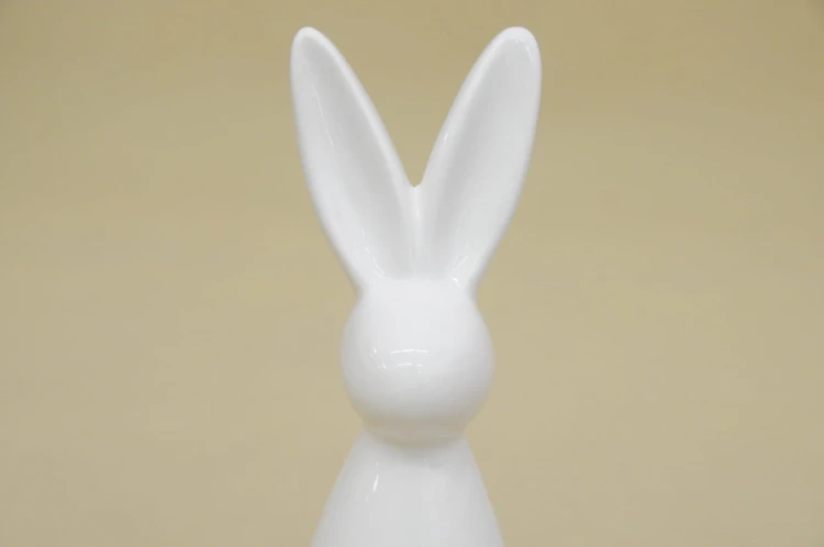 TG45883-1 KRÓLIK BIAŁY CERAMIKA H21*7 CM