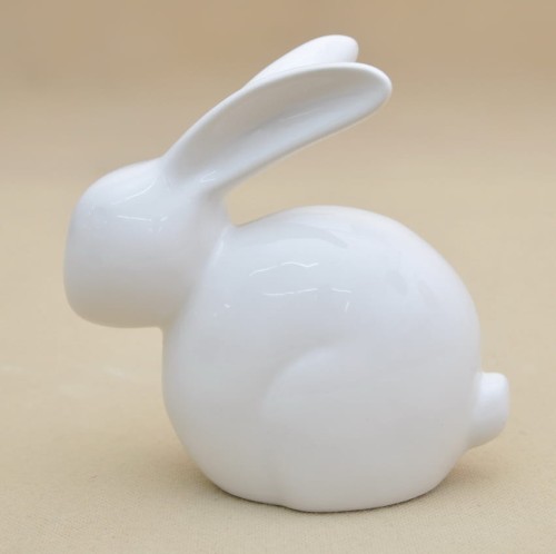 TG39734-1 KRÓLIK BIAŁY CERAMIKA H 116*16 Cm