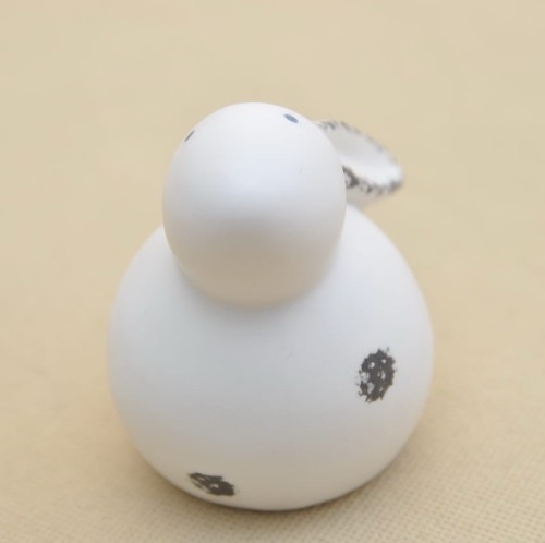 J12-24138 KRÓLIK BIAŁY CERAMIKA H 9*10 CM