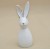 TG77316 KRÓLIK BIAŁY CERAMIKAH17*6CM