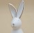 TG77316 KRÓLIK BIAŁY CERAMIKAH17*6CM